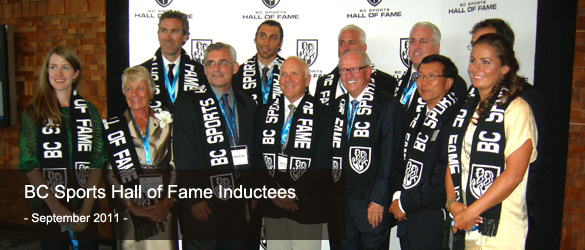 BC Sports Hall of Fame Roberto Luongo Trevor Linden