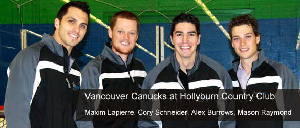 Vancouver Canucks Lapierre Schneider Burrows Raymond