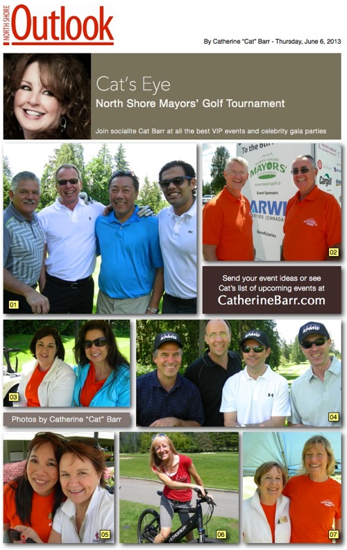 Northshore mayors golf northvancouver