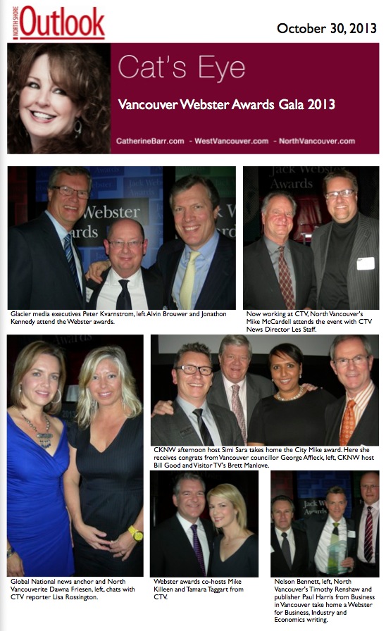 20130 Webster Awards in Vancouver